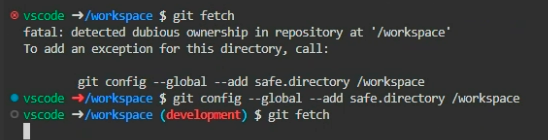 Git Fetch Example
